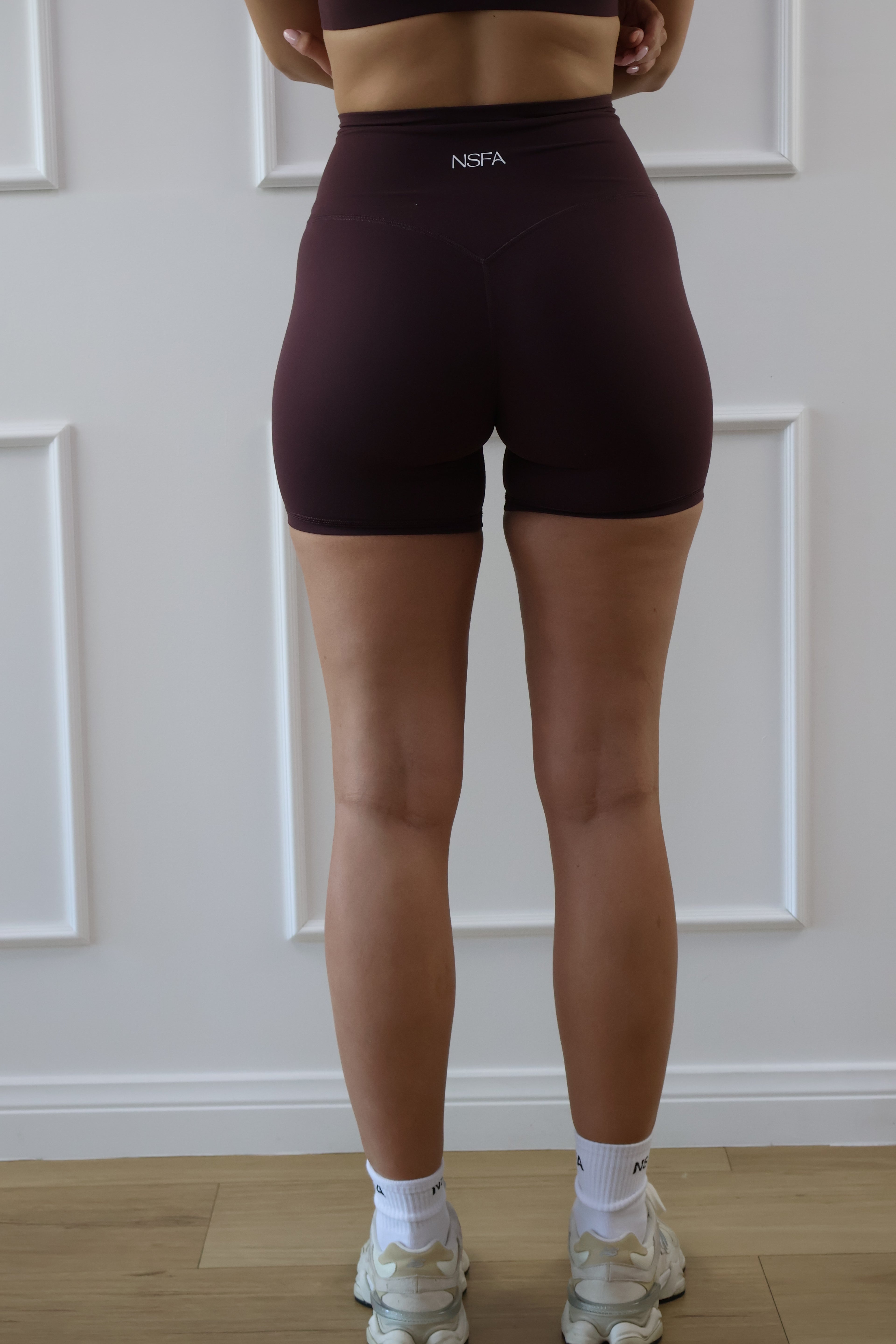 Align High Rise Shorts - Cherry Cola