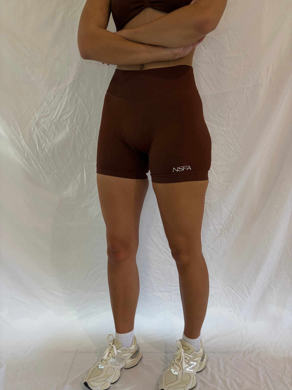 Signature Scuplt Seamless Shorts Mocha