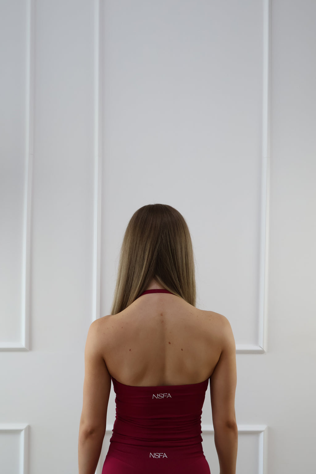 Signature Sculpt Scrunch Tank Dragonfruit