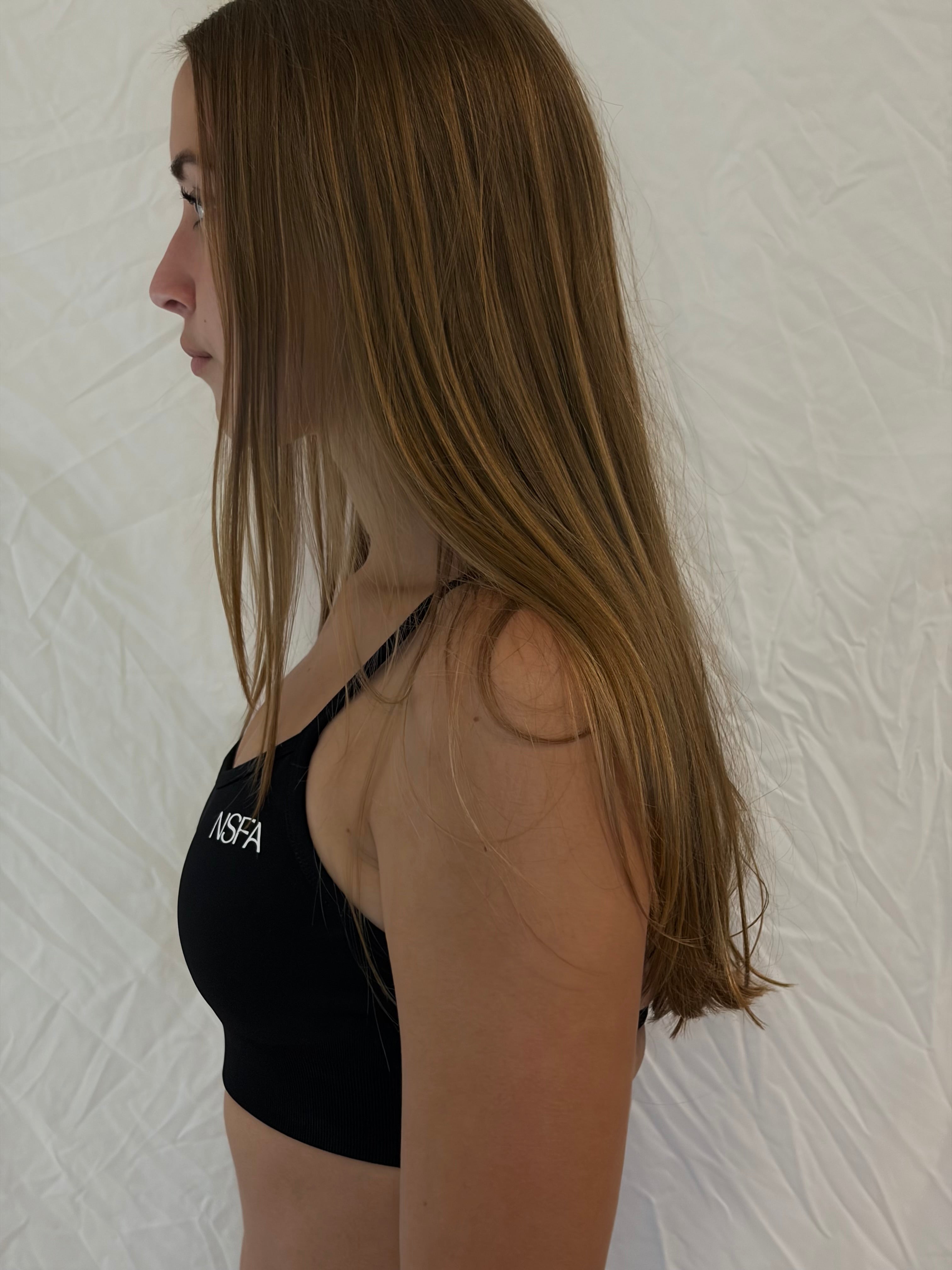 Signature Sculpt Cross Back Bra Black