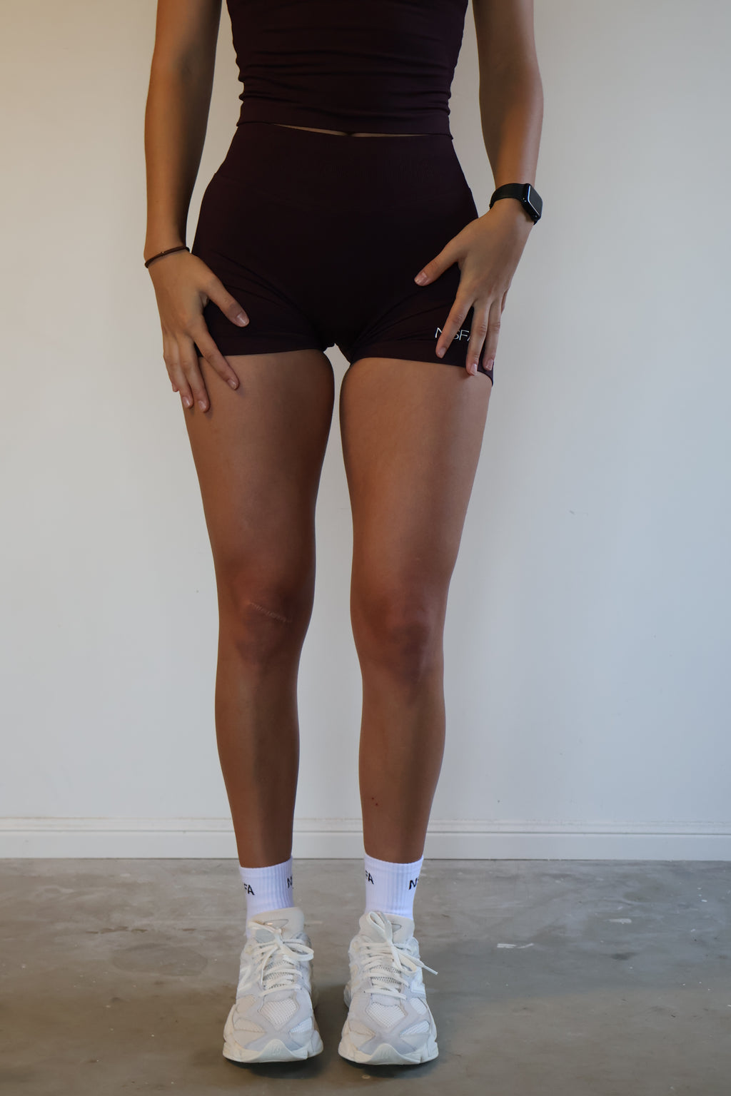 Signature Sculpt Seamless Shorts Cherry Cola