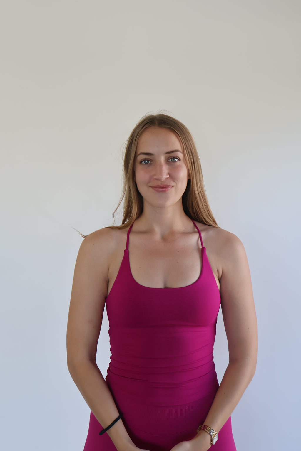 Signature Sculpt Twist Tank Berry
