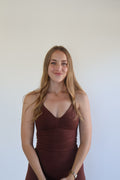 Signature Sculpt Scrunch Tank Mocha