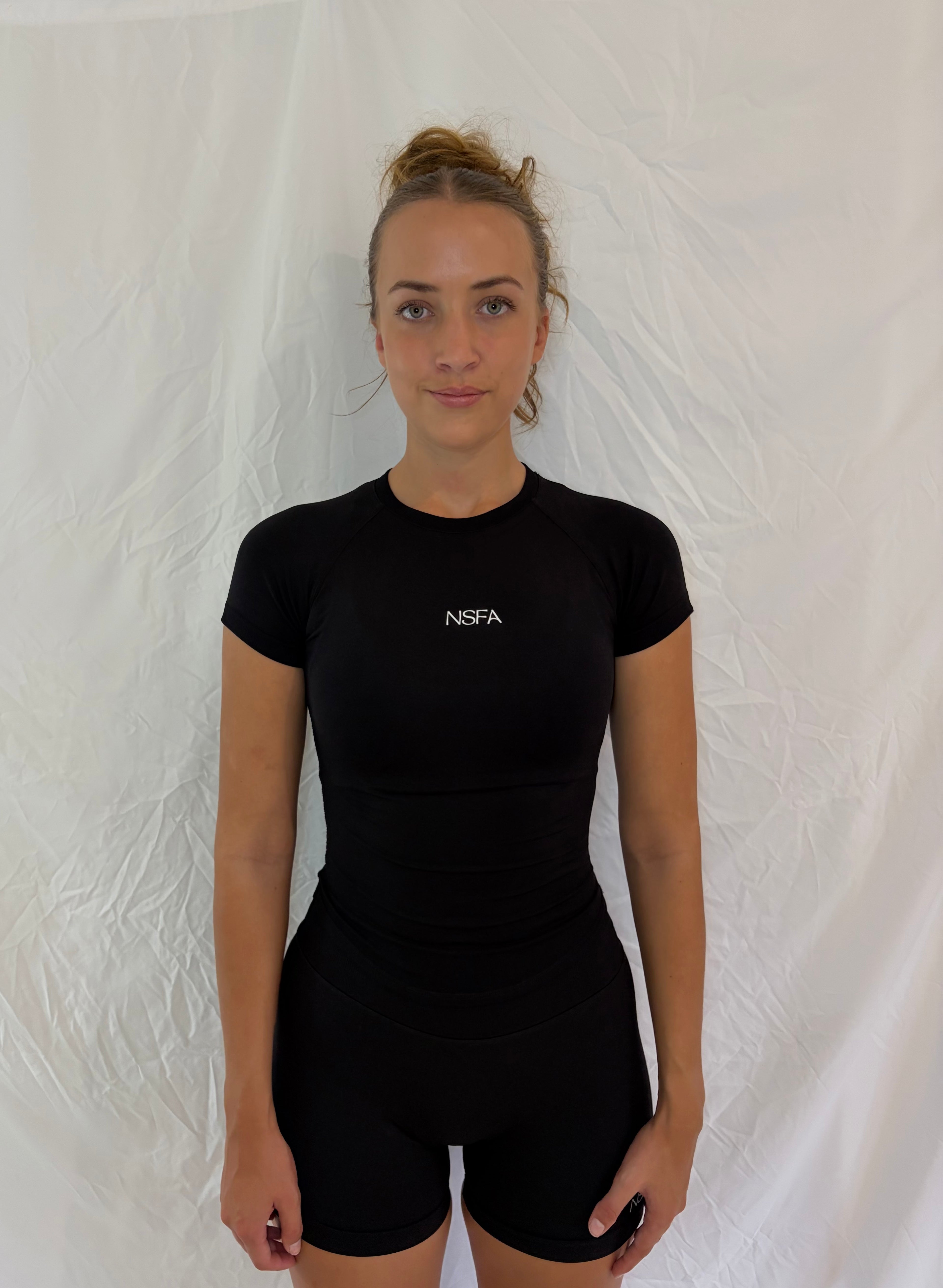 Signature Sculpt Compression Tee Black