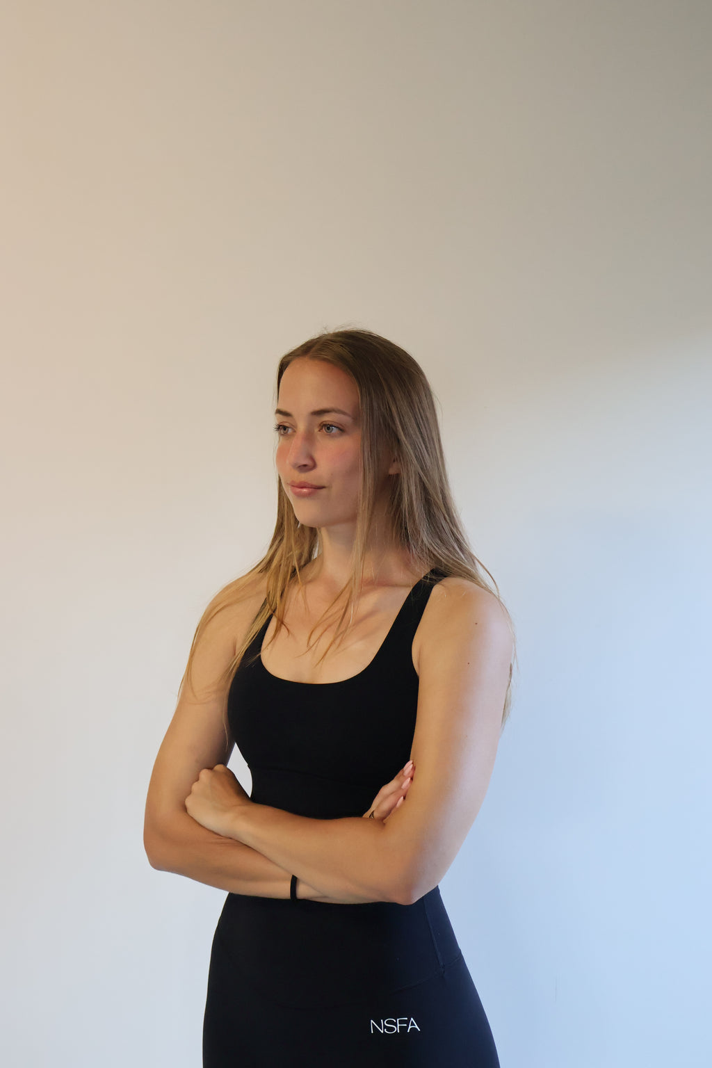 Align Performance Crop - Black