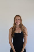 Signature Sculpt Twist Tank Black