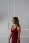 Signature Sculpt Scrunch Tank Dragonfruit