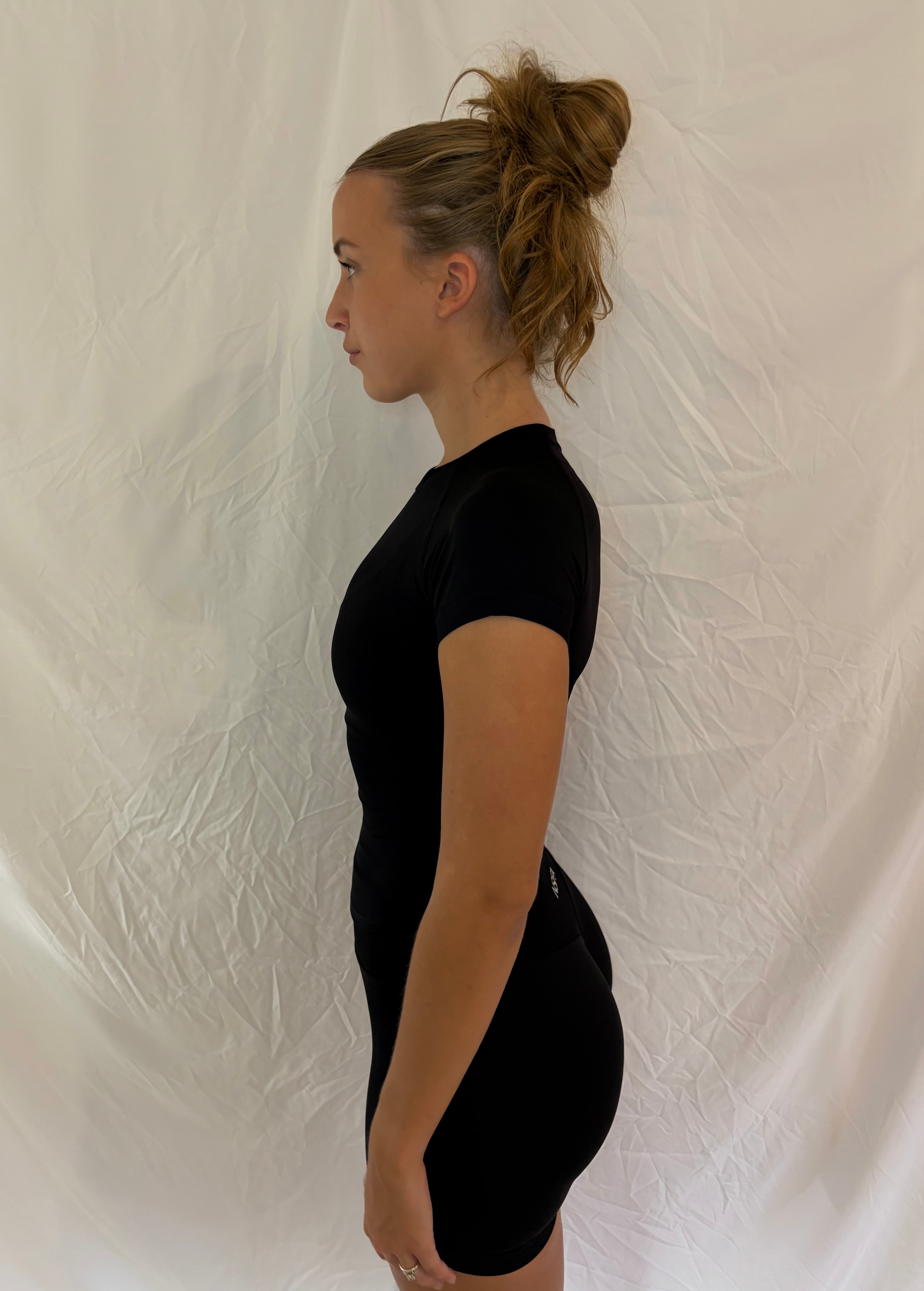 Signature Sculpt Compression Tee Black