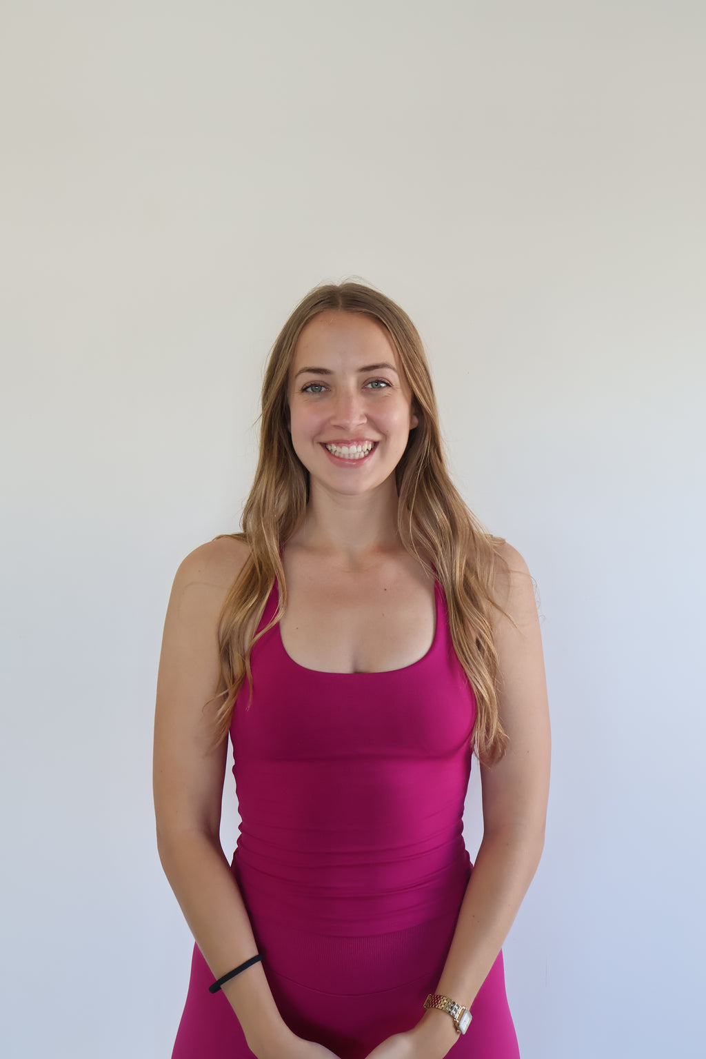 Signature Sculpt Twist Tank Berry