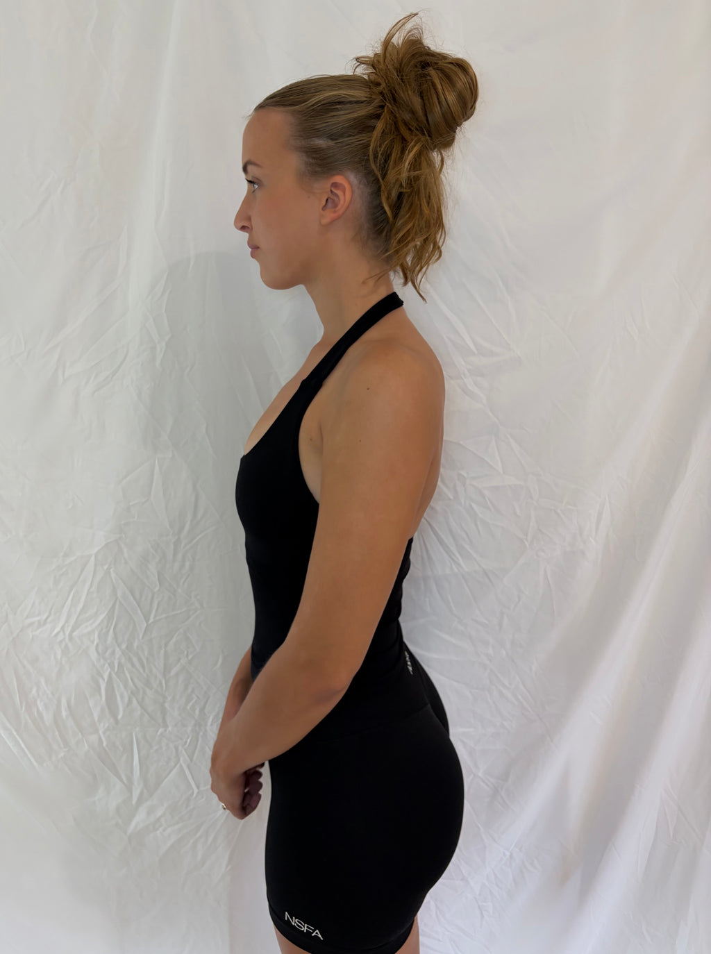 Signature Sculpt Scoop Tank Black