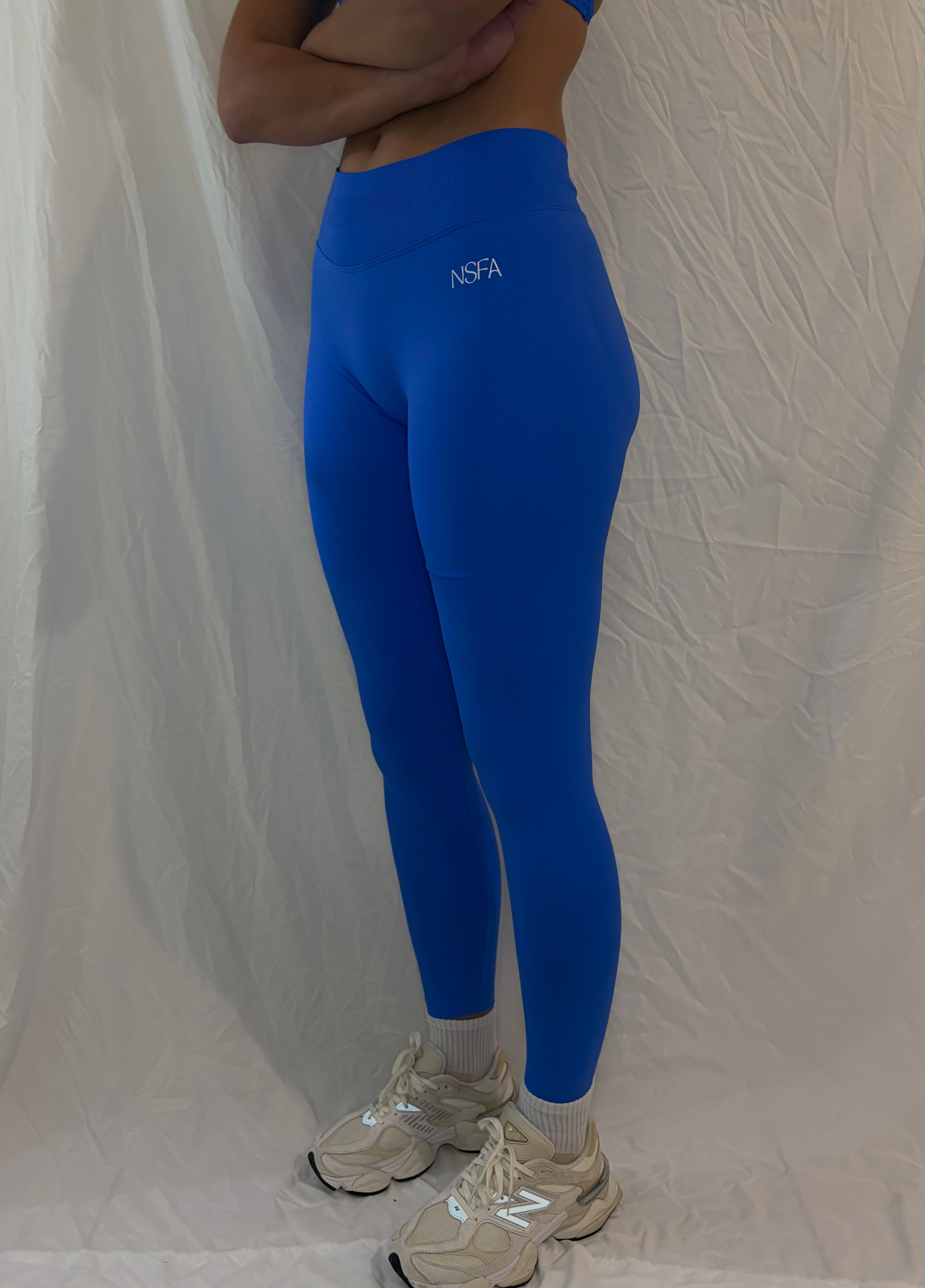 Signature Sculpt Seamless Leggings Electric Blue