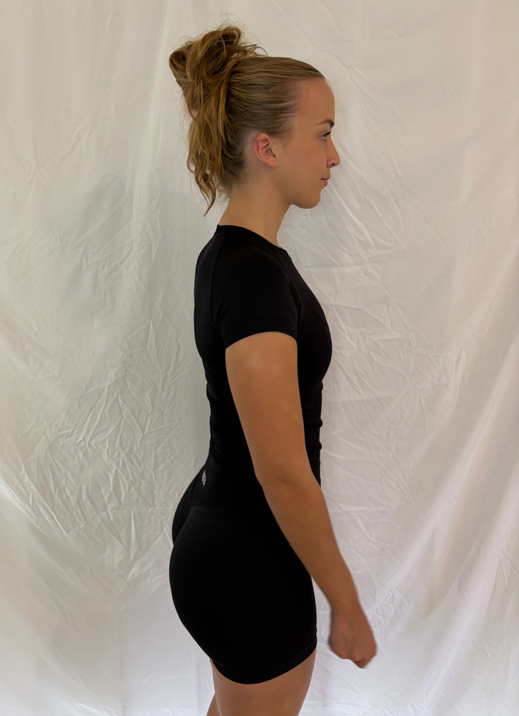 Signature Sculpt Compression Tee Black