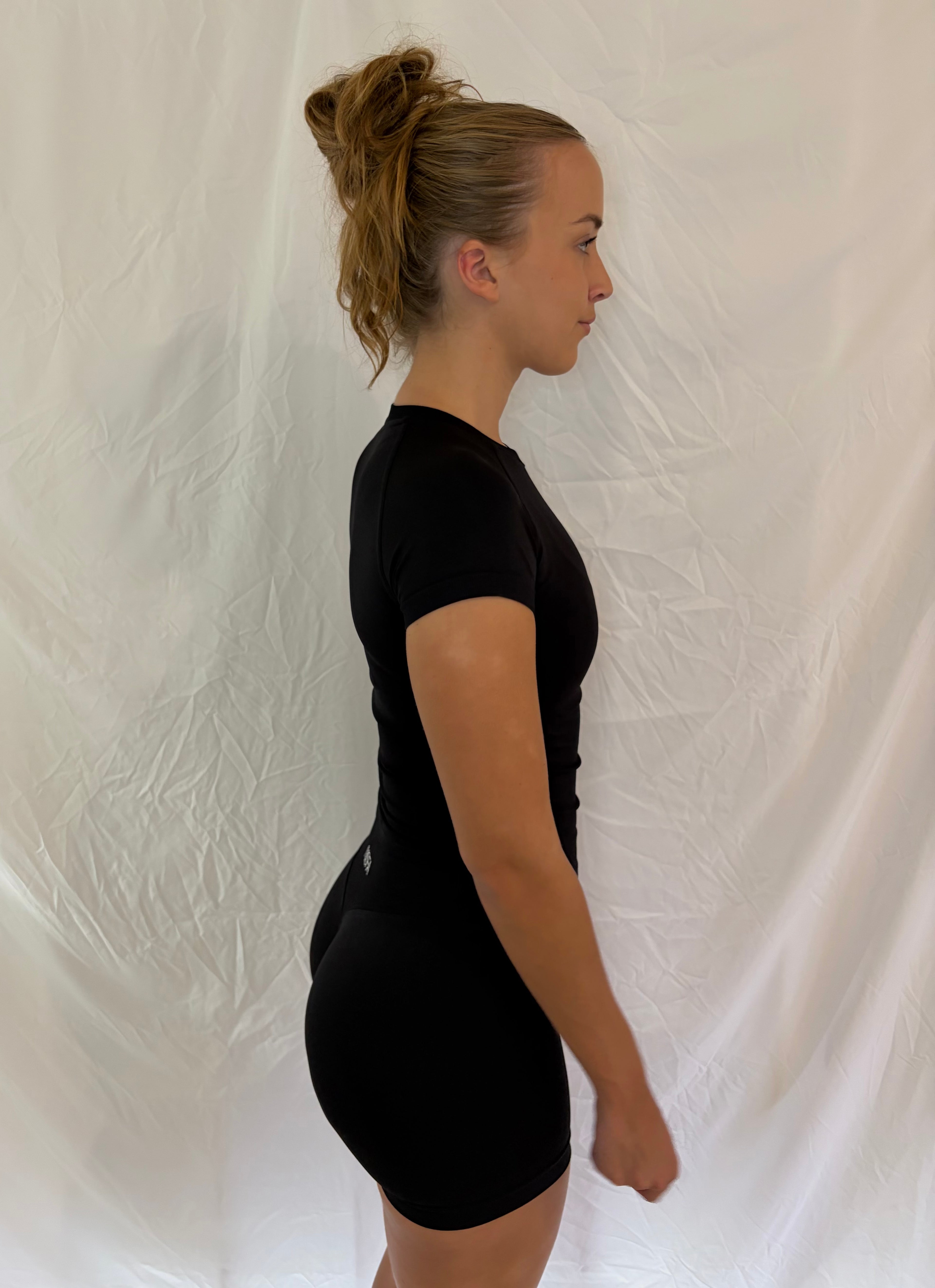 Signature Sculpt Compression Tee Black