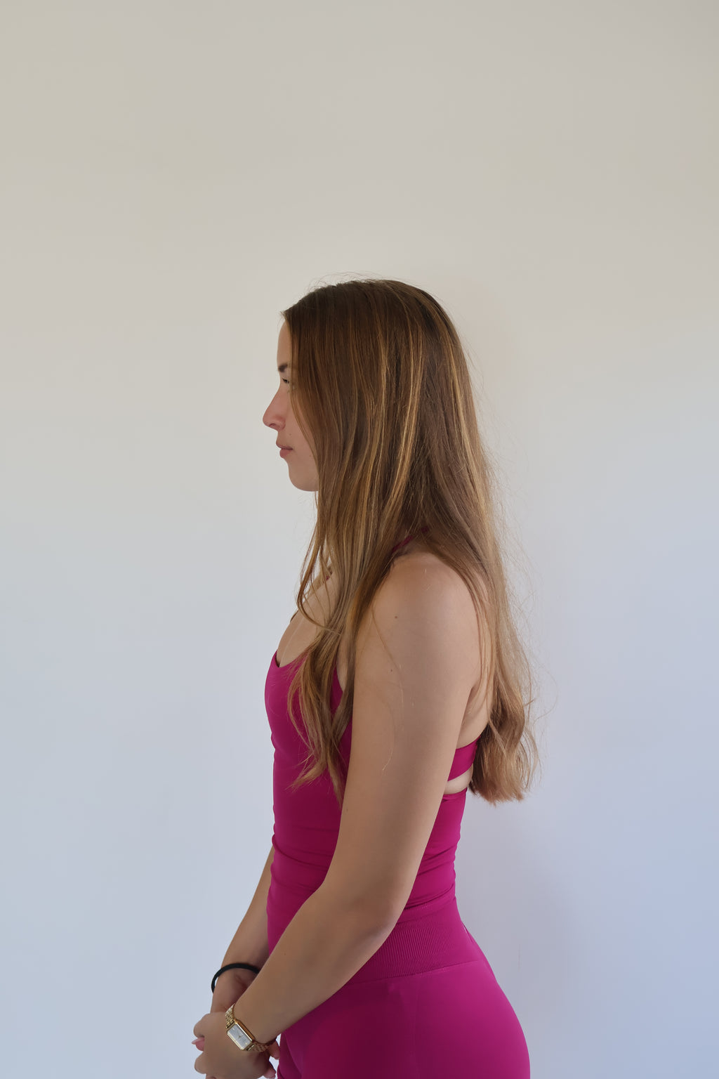 Signature Sculpt Twist Tank Berry