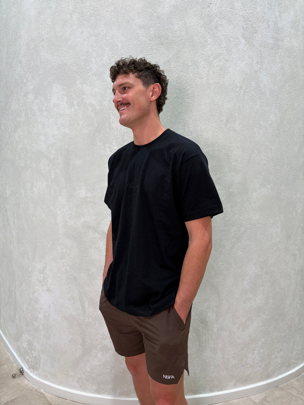 Core Oversized Tee Black