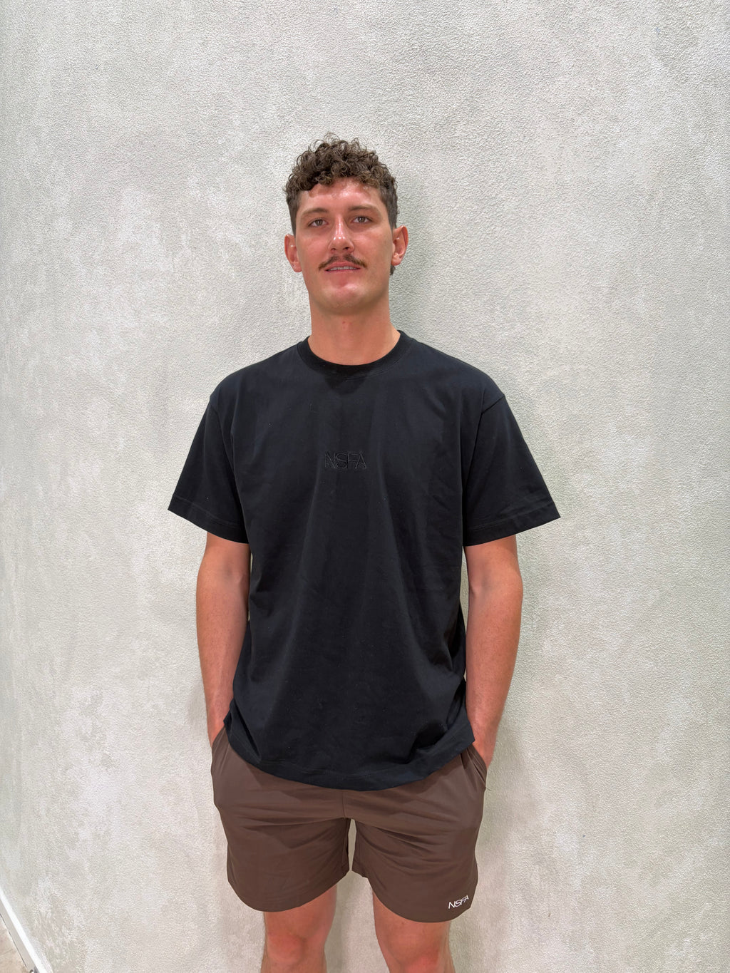 Core Oversized Tee Black