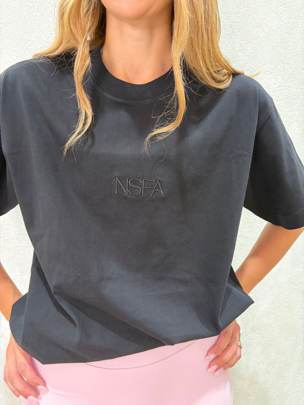Core Oversized Tee Black
