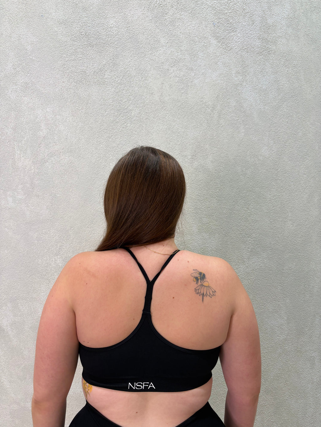 Core Racer Back Sports Bra Black