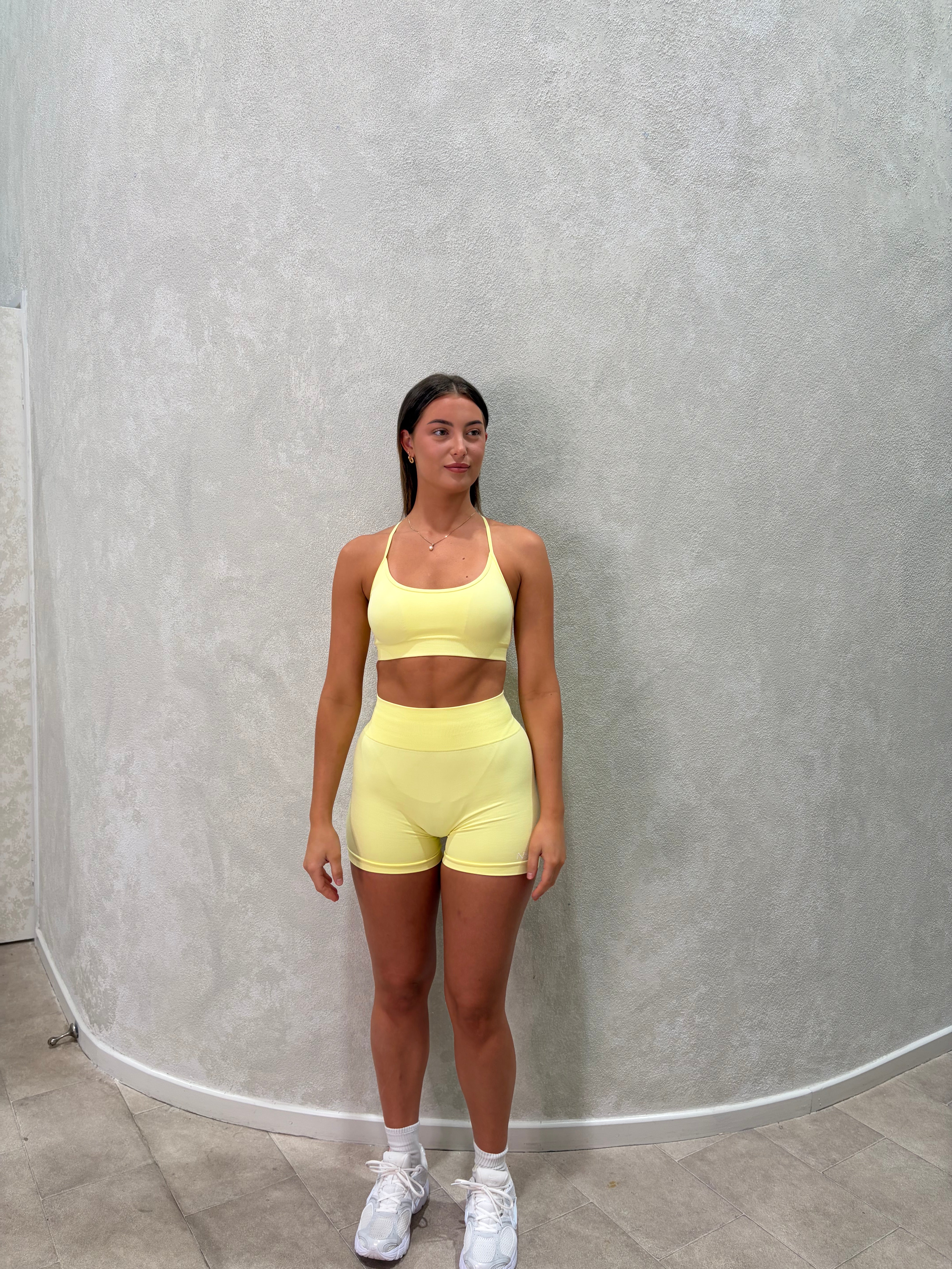 Core Invisible Scrunch Shorts Lemon – Non Stop Flow