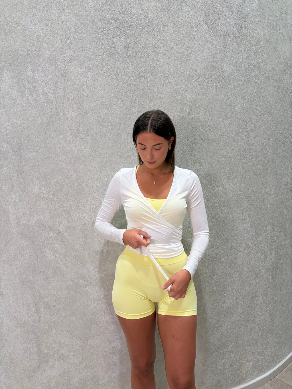 Core Wrap Top White