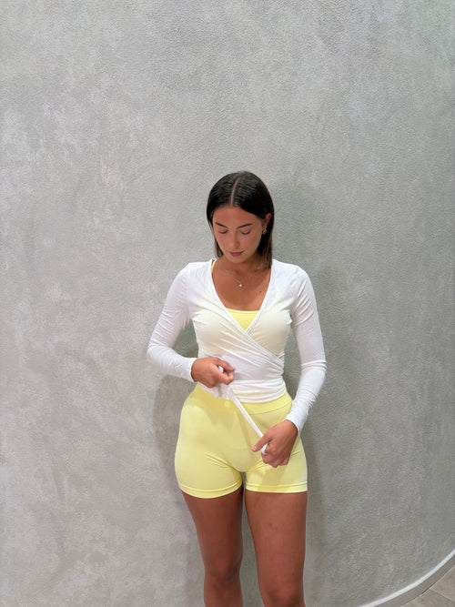 Core Wrap Top White