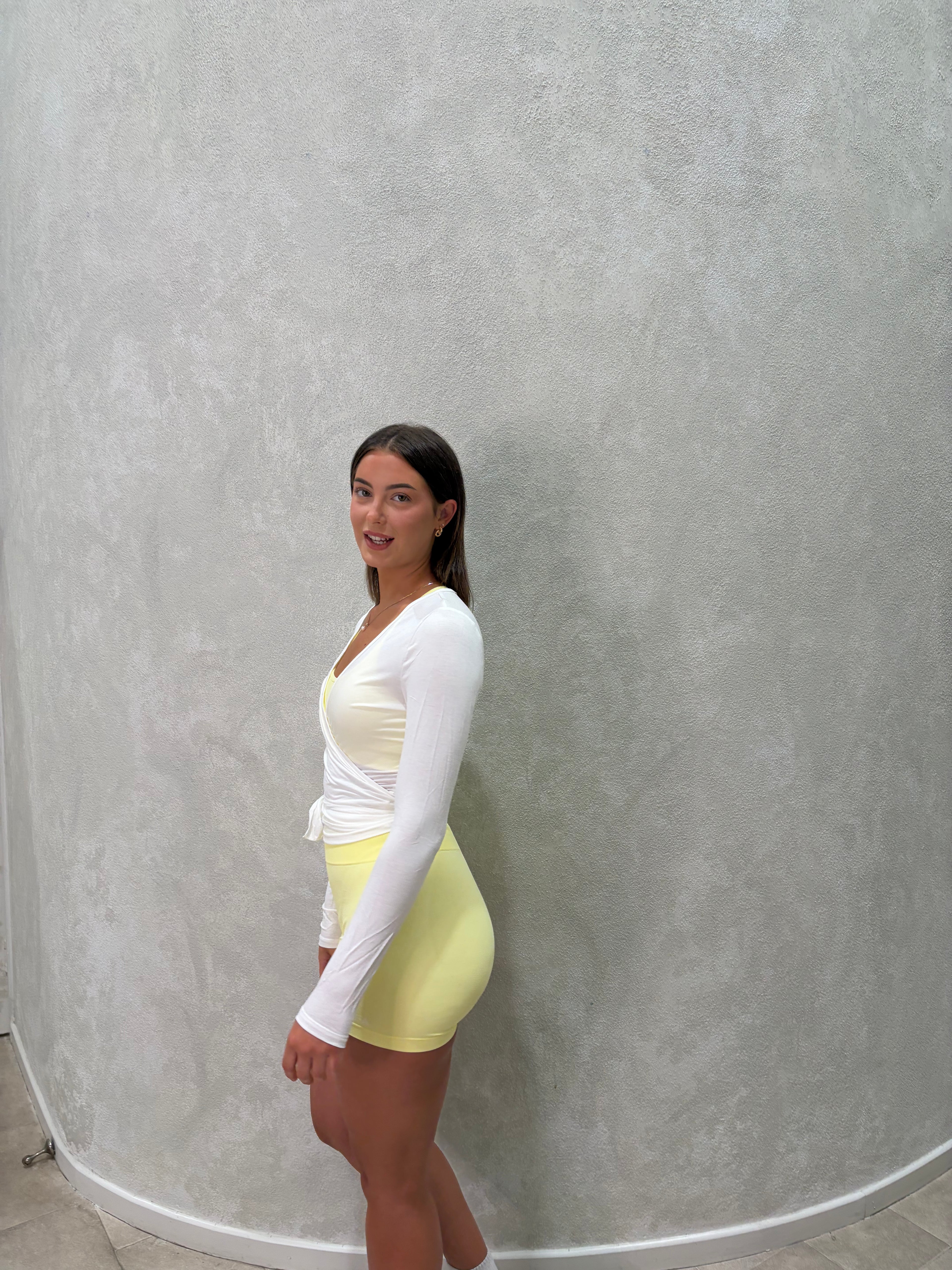 Core Wrap Top White