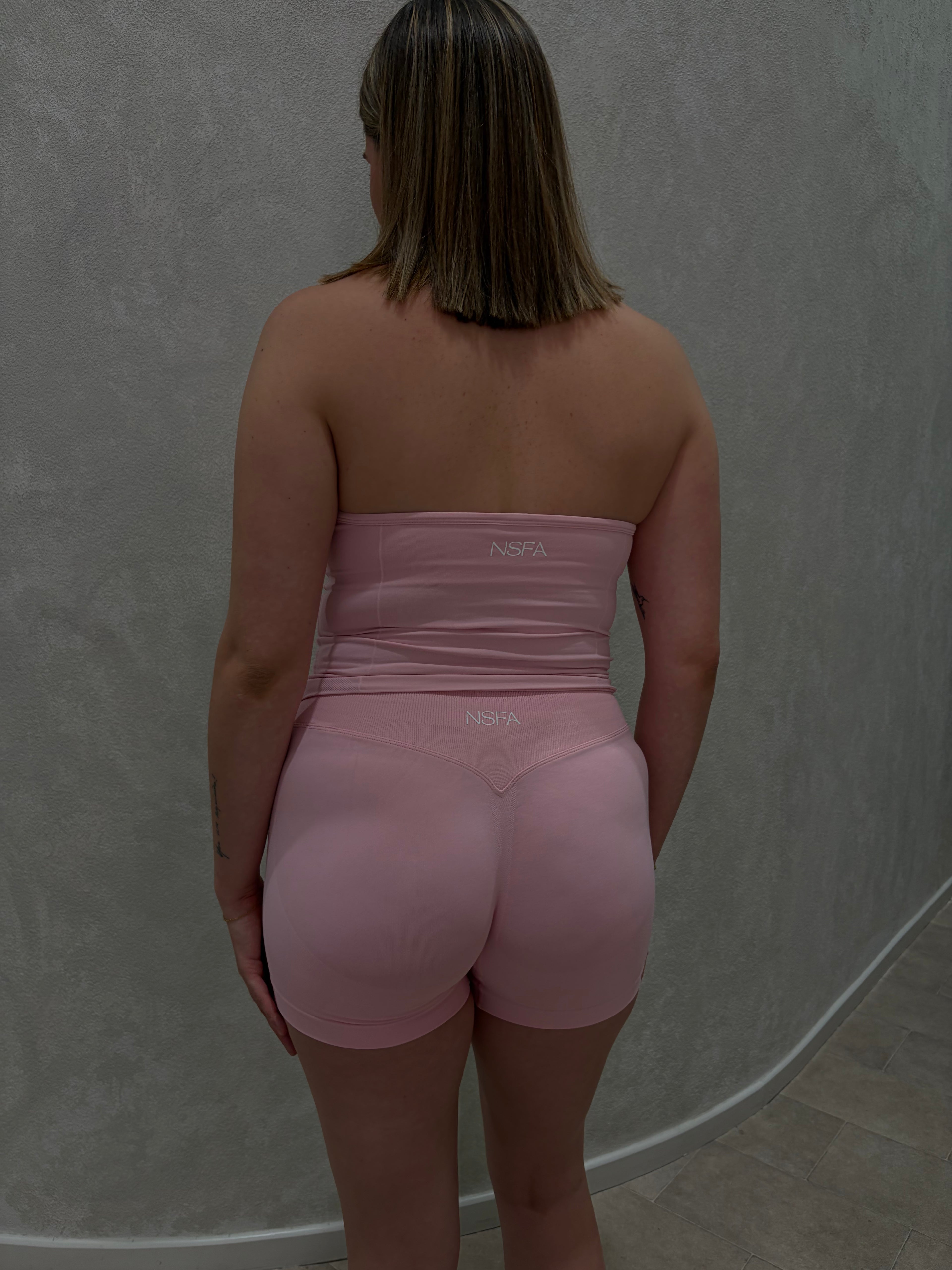 Signature Scuplt Seamless Shorts Blush