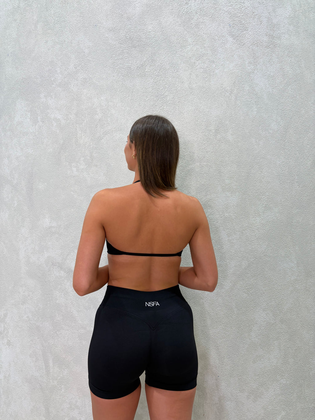 Signature Scuplt Seamless Shorts Black
