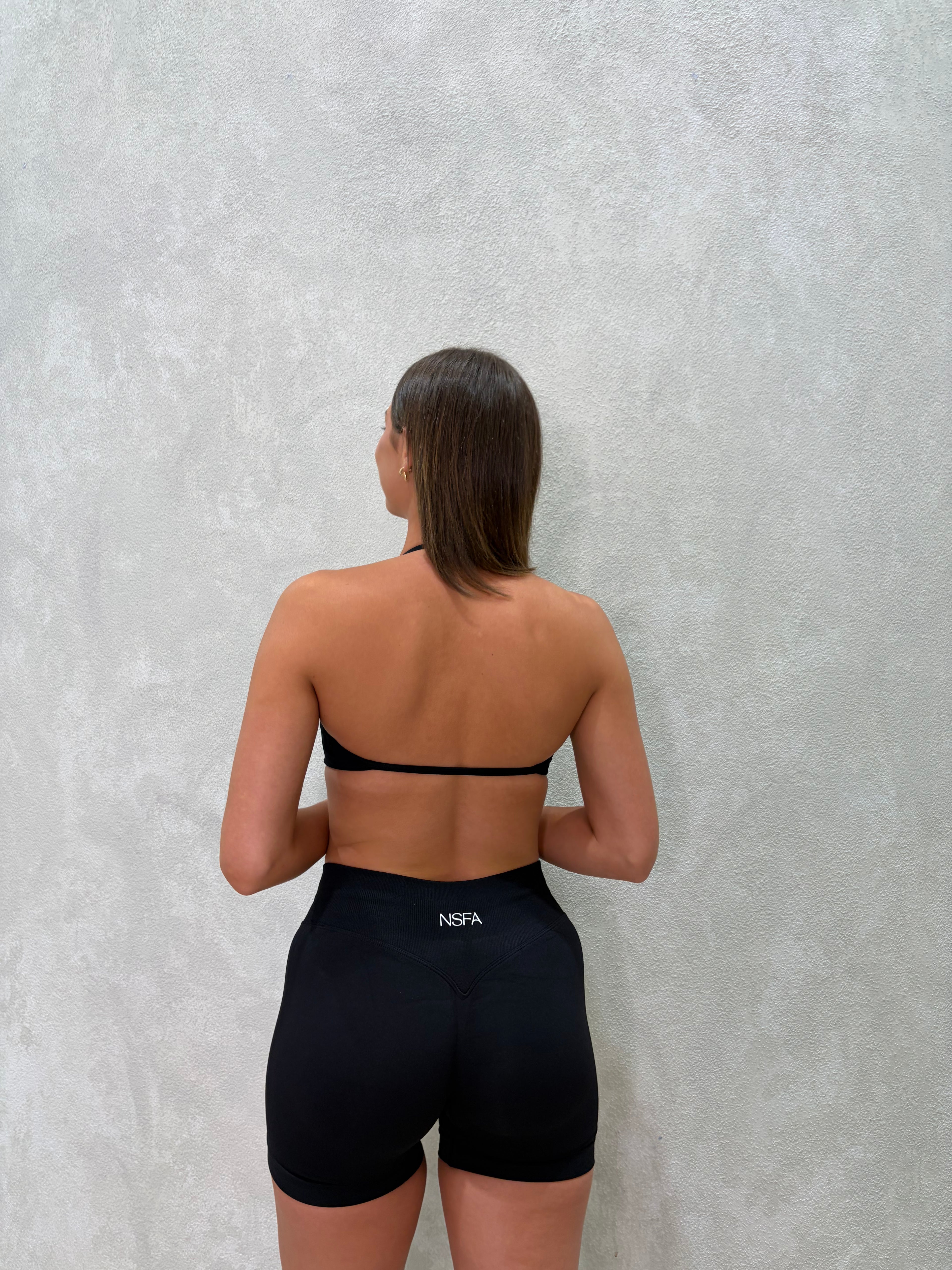Signature Scuplt Seamless Shorts Black