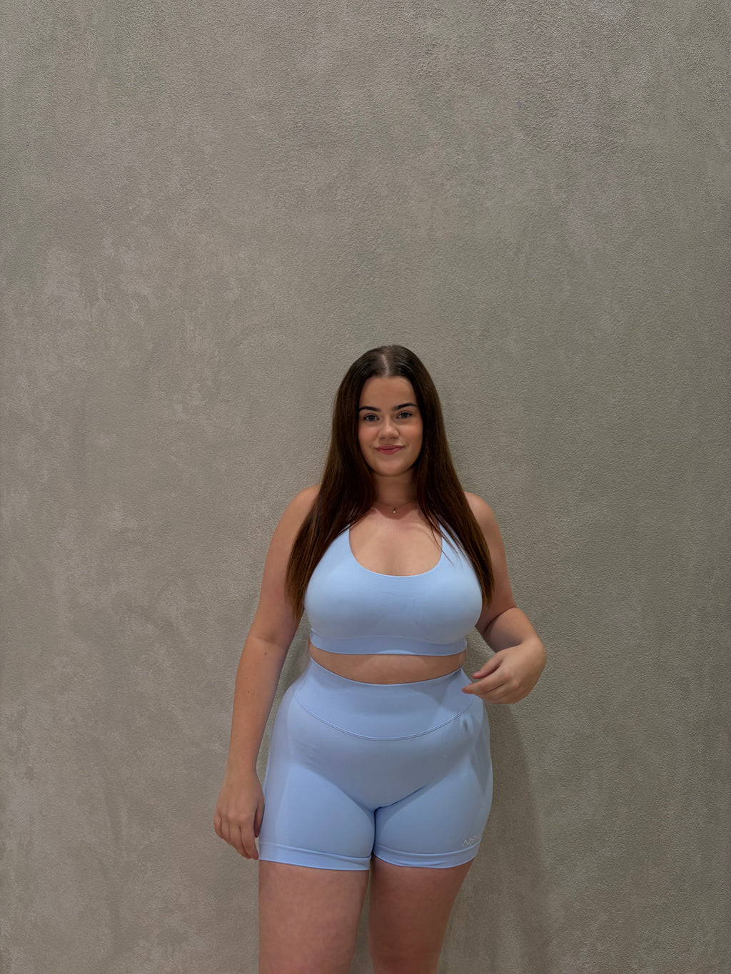 Signature Scuplt Seamless Shorts Ice Blue