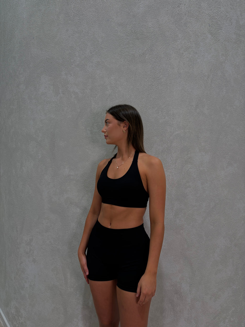 Signature Scuplt Seamless Shorts Black