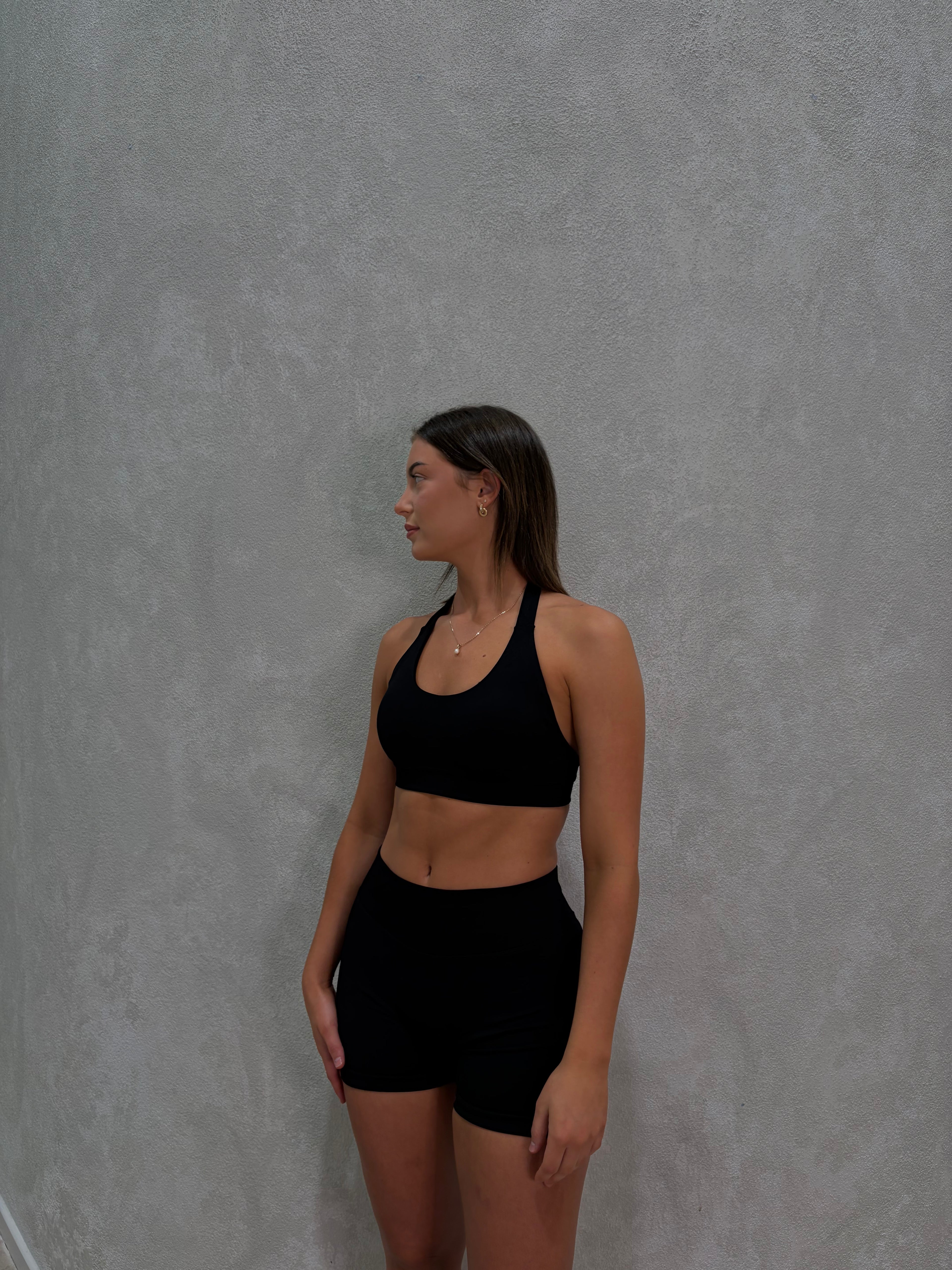 Signature Scuplt Seamless Shorts Black