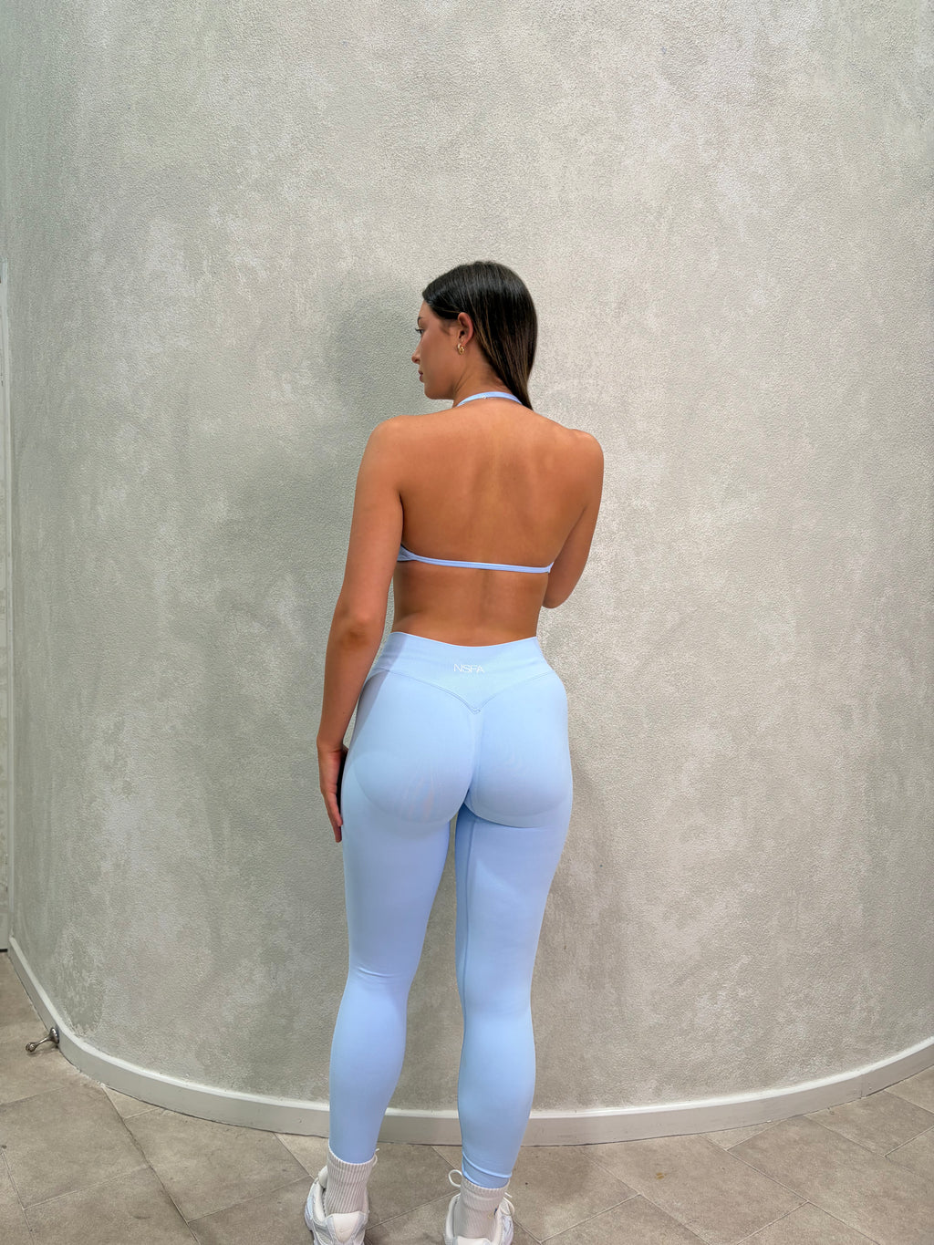 Signature Sculpt Seamless Leggings Ice Blue