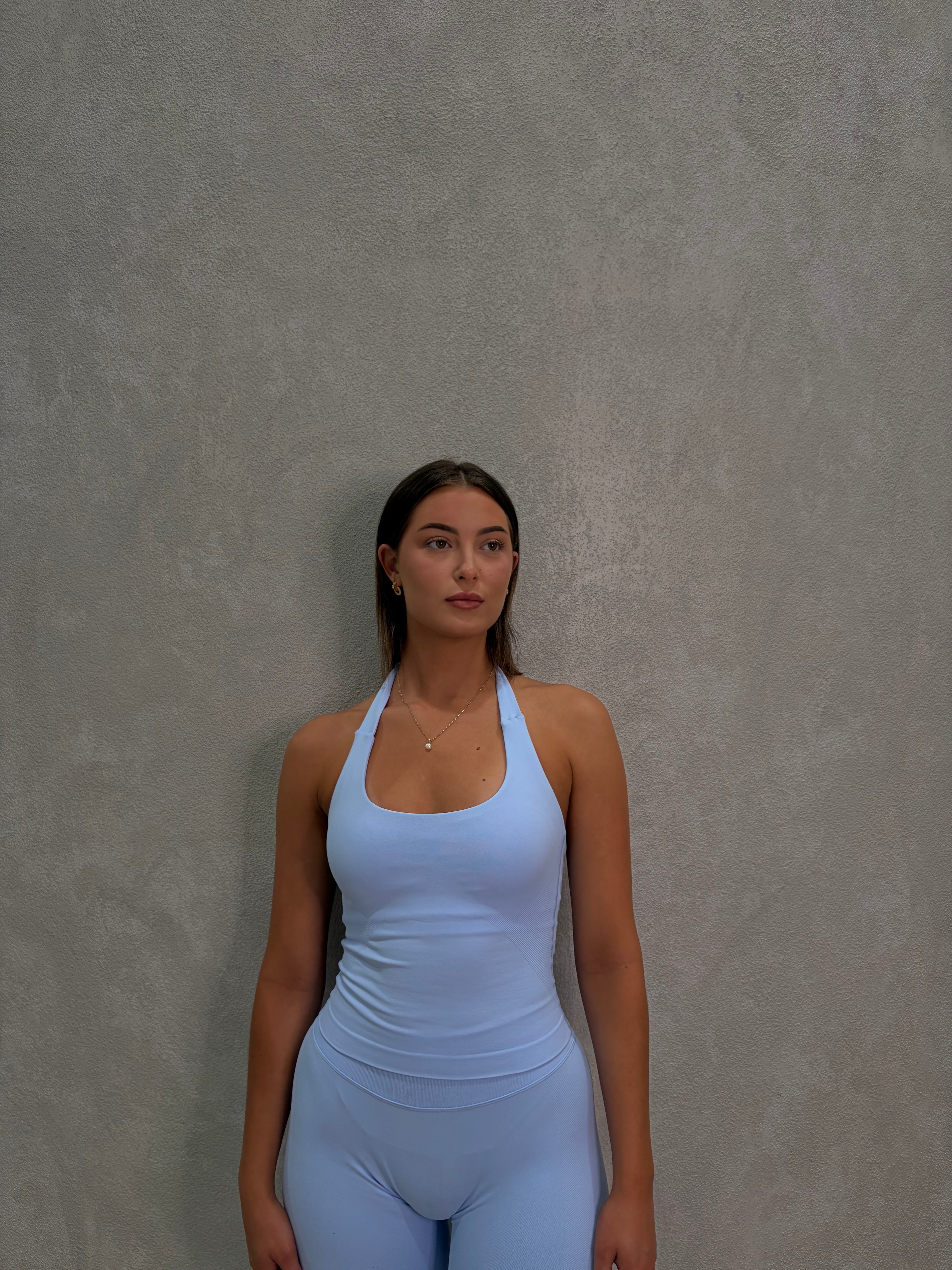 Signature Sculpt Scoop Tank Ice Blue