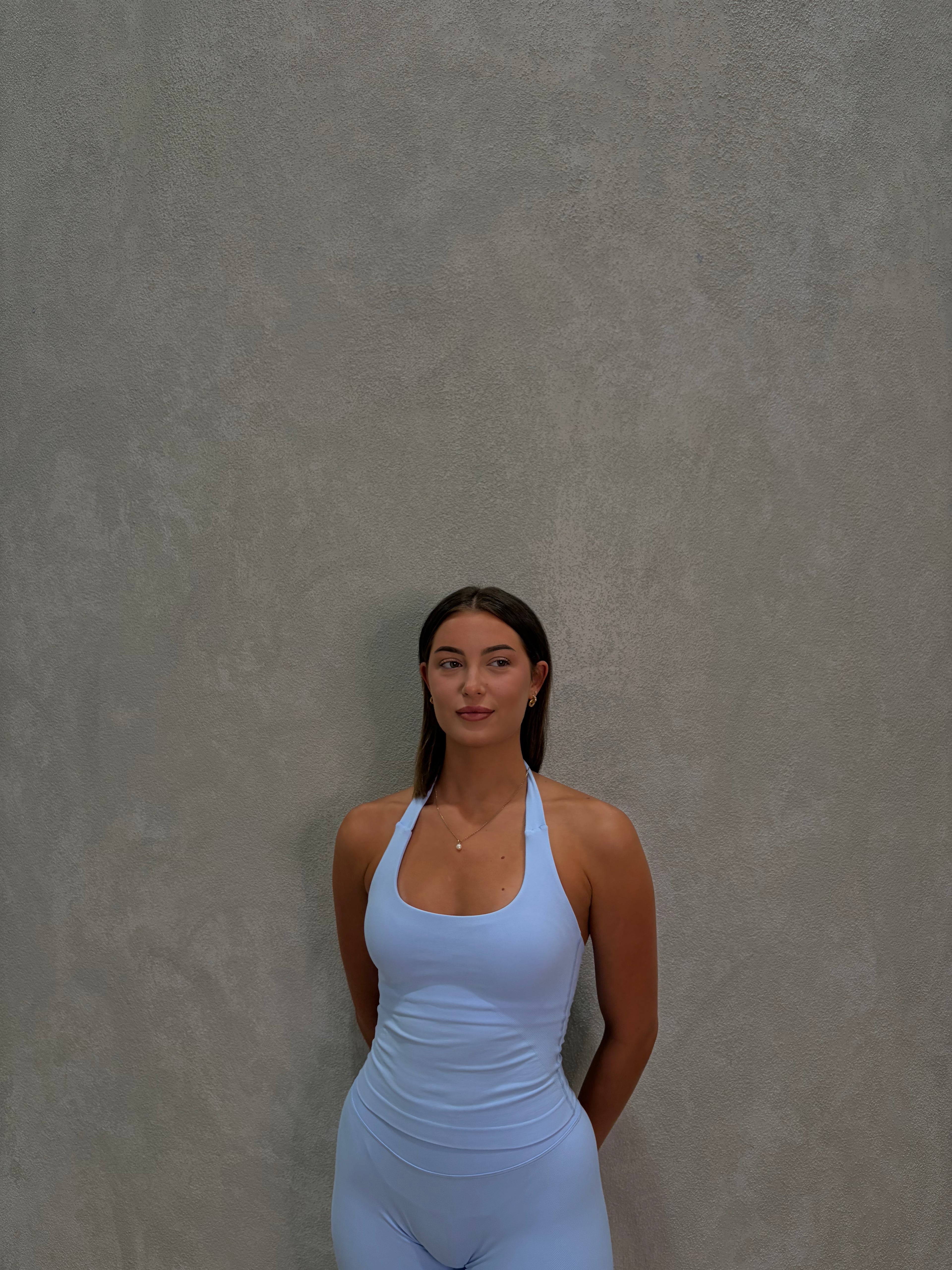 Signature Sculpt Scoop Tank Ice Blue