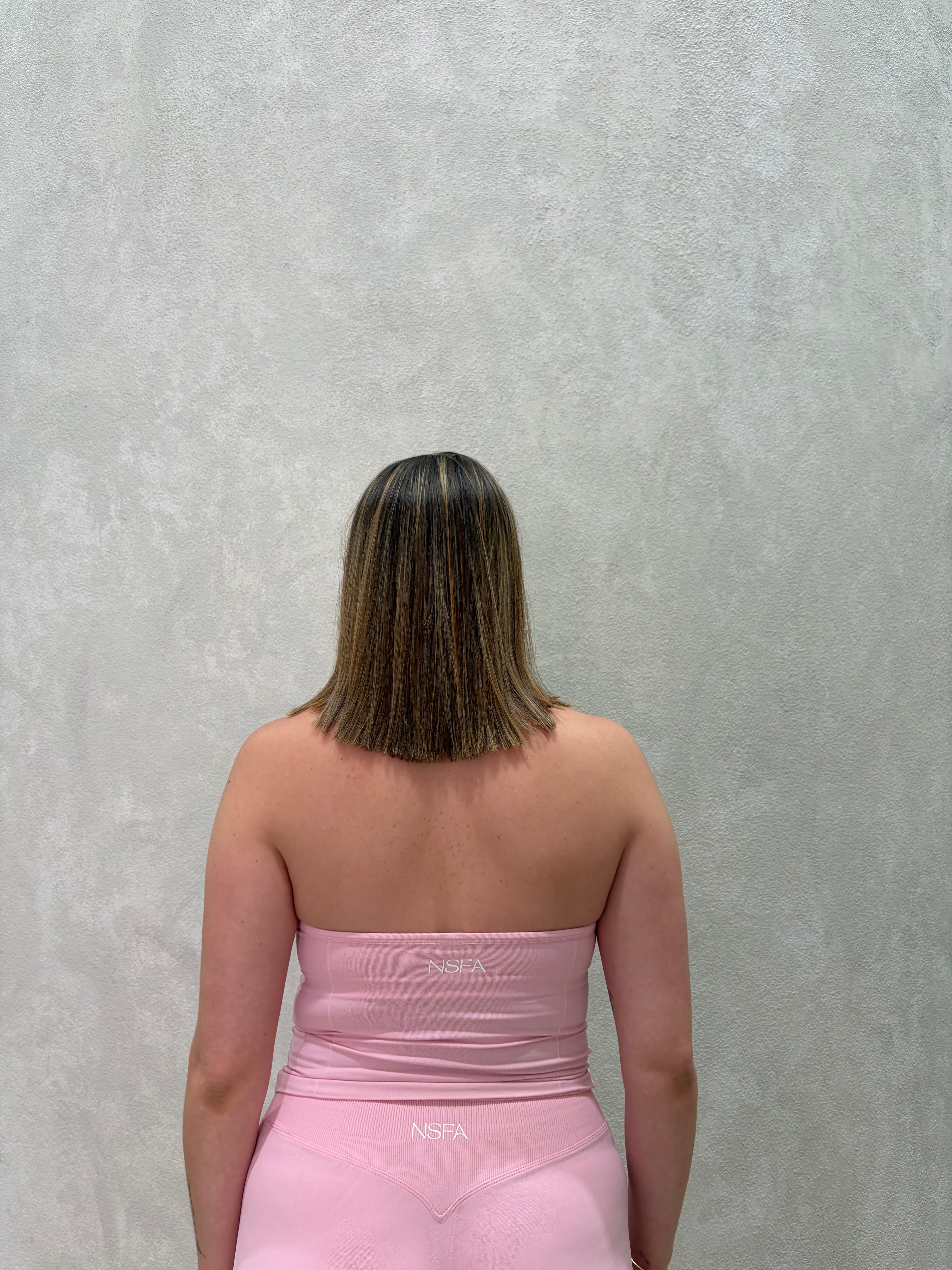 Signature Sculpt Scrunch Tank Blush